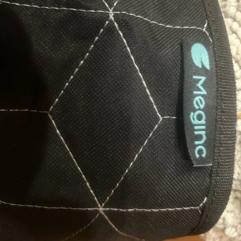 Black Quilted Dog Car Seat Cover